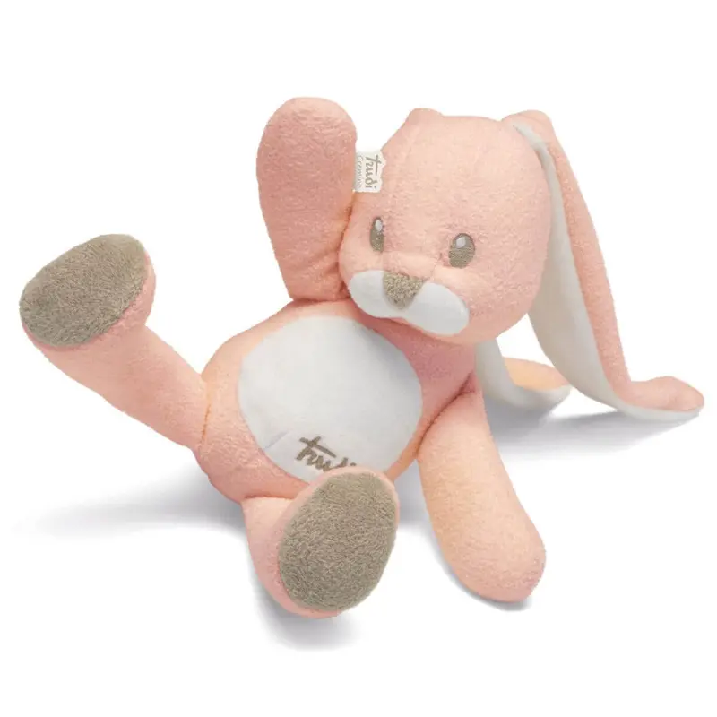 Conejo de peluche rosa (M)