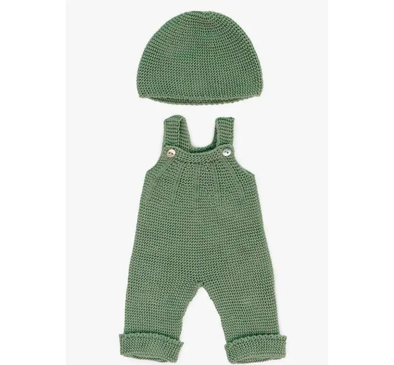 Conjunto 2 piezas punto Verde - 38 cm