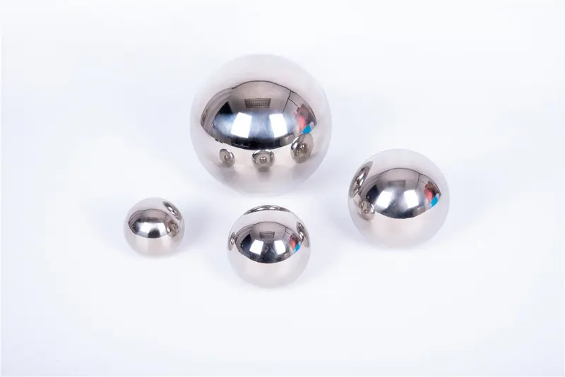 Conjunto 4 bolas reflectantes sensoriales plata 6-8-10-15 cm