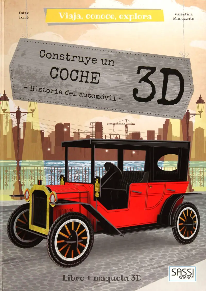 CONSTRUYE TU COCHE 3D - Manolito