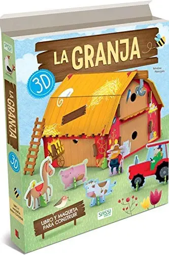 Construye tu Granja 3D – Maqueta Didáctica con Libro Manolito Books