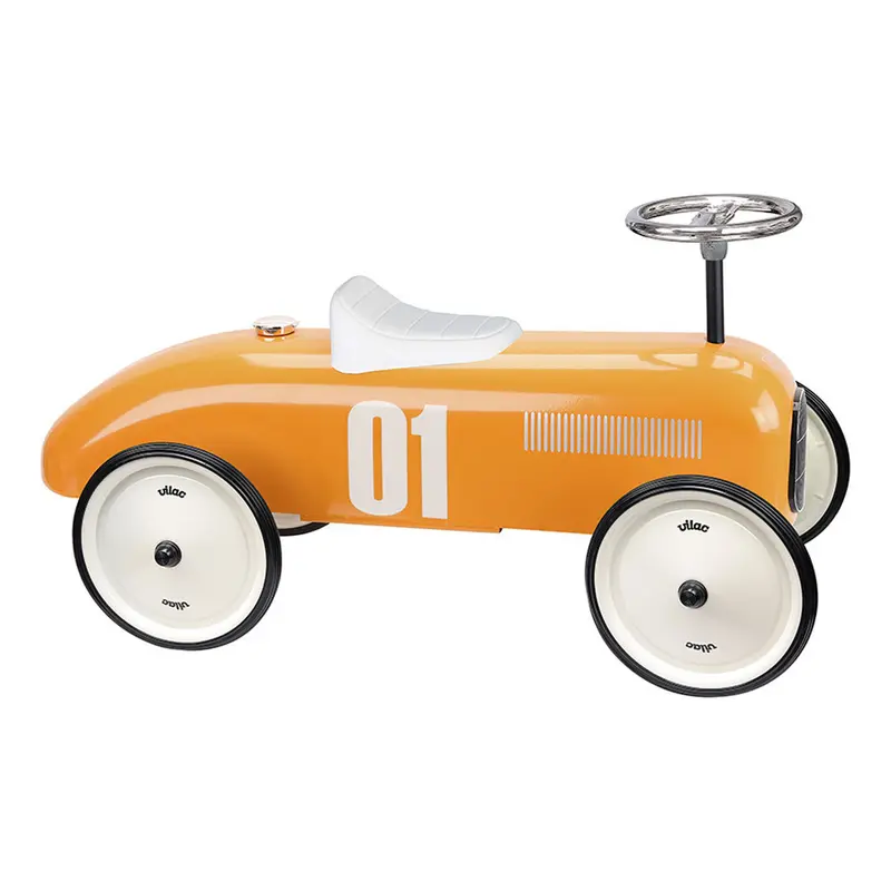 Correpasillos Vintage Vilac Naranja | Metal | +18 Meses