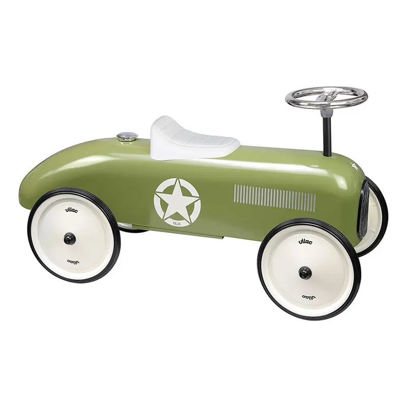 Correpasillos Vintage Vilac Verde | Metal | +18 Meses
