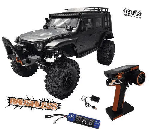 Crawler DF4S Pro BL Negro Escala 1/10RTR
