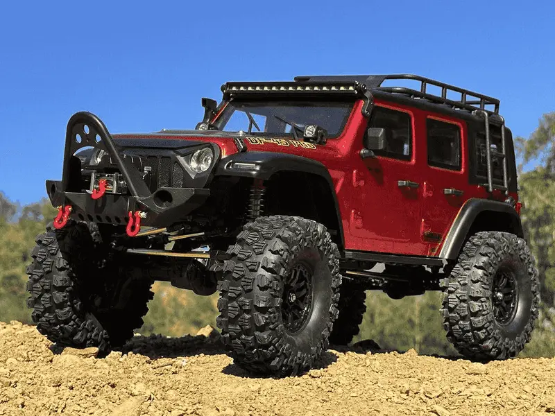 Crawler DF4S Pro BL Rojo Metaliz 1/10RTR