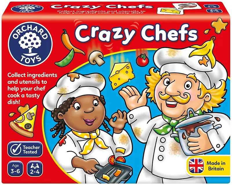 CRAZY CHEFS - Orchard Toys