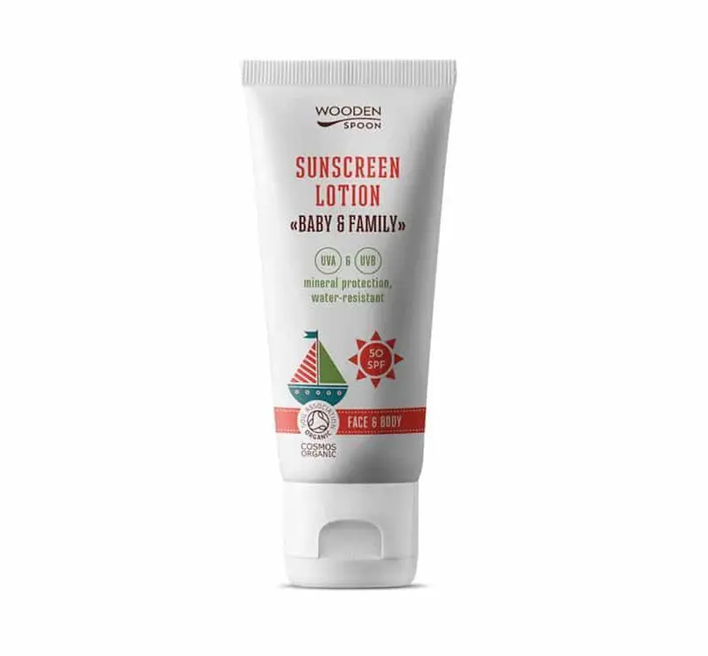 Crema Solar 50 FPS 100 ml Wooden spoon