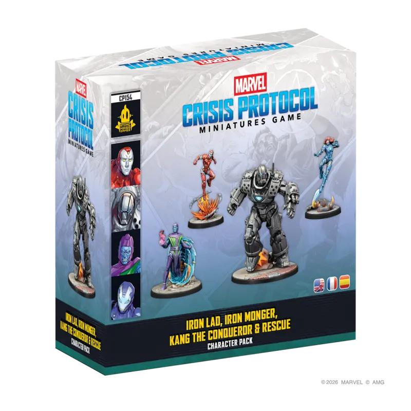 Crisis Protocol - Iron Lad, Iron Monger, Kang the Conqueror & Rescue