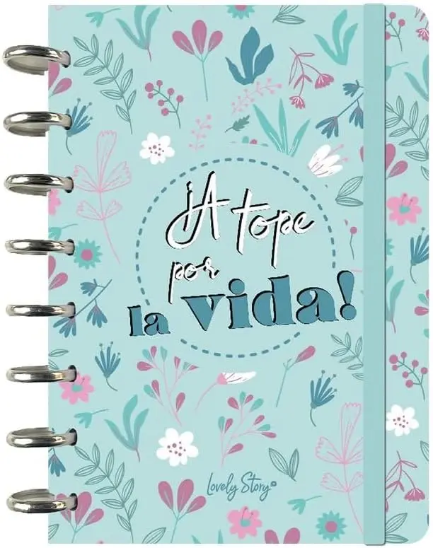 Cuaderno A5 - ¡A tope por la vida!