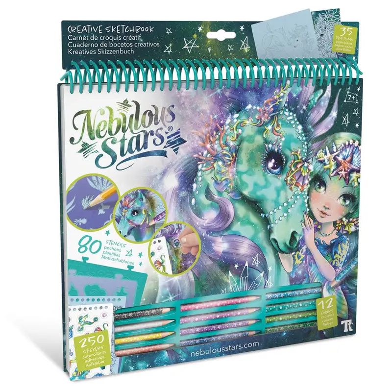 Cuaderno de bocetos creativos — Caballos