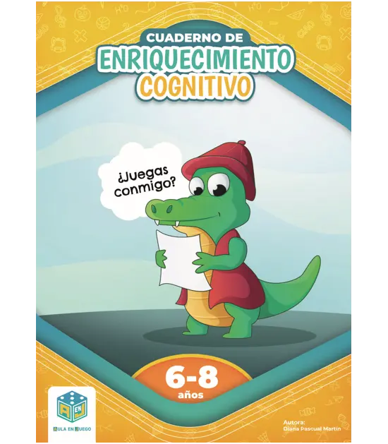 Cuaderno de Enriquecimiento Cognitivo de 6 a 8 años - Átomo