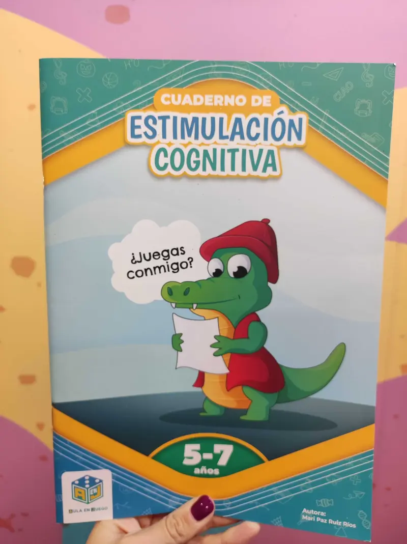 Cuaderno de Estimulación Cognitiva de 5 a 7 años - Átomo
