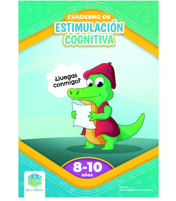 Cuaderno de Estimulación Cognitiva de 8 a 10 años - Átomo