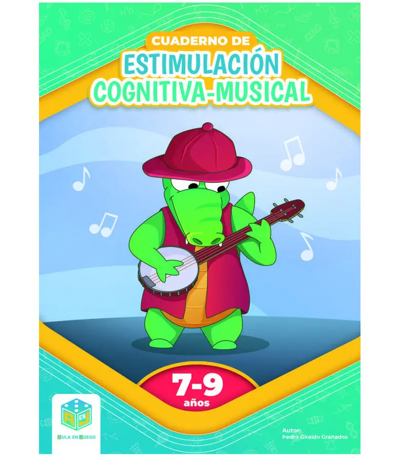Cuaderno de Estimulación Cognitiva Musical de 7 a 9 años- Átomo