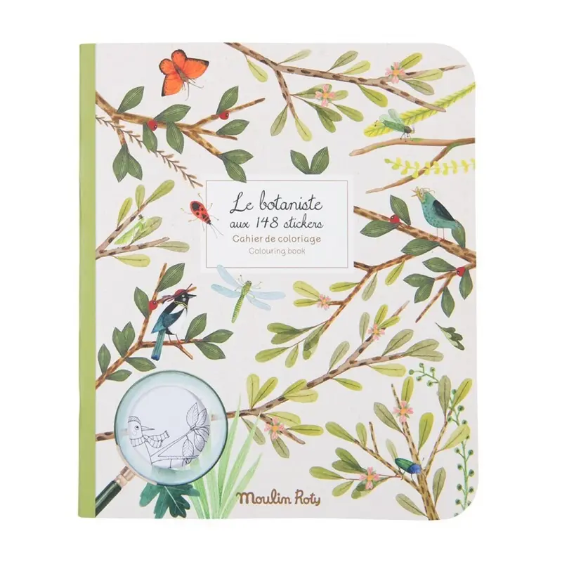 Cuaderno pegatinas El Botanista