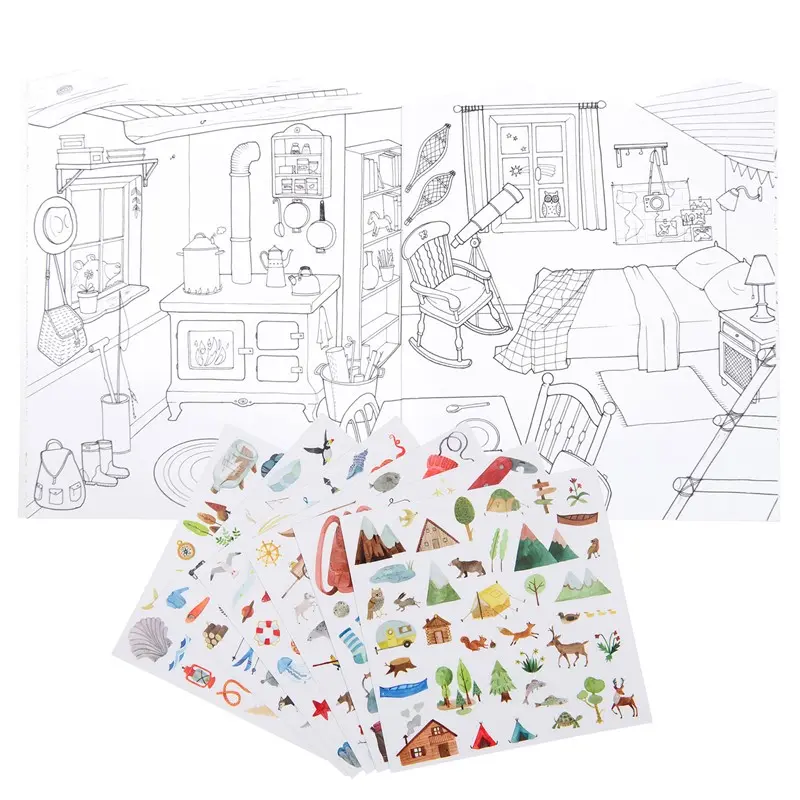 Cuaderno pegatinas El Explorador