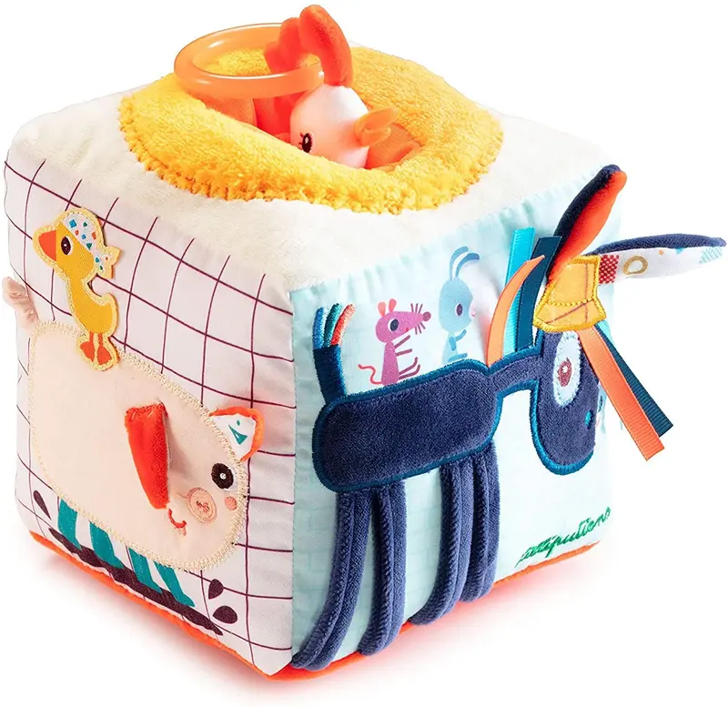 Cubo blandito de actividades Ignace - Lilliputiens 83156