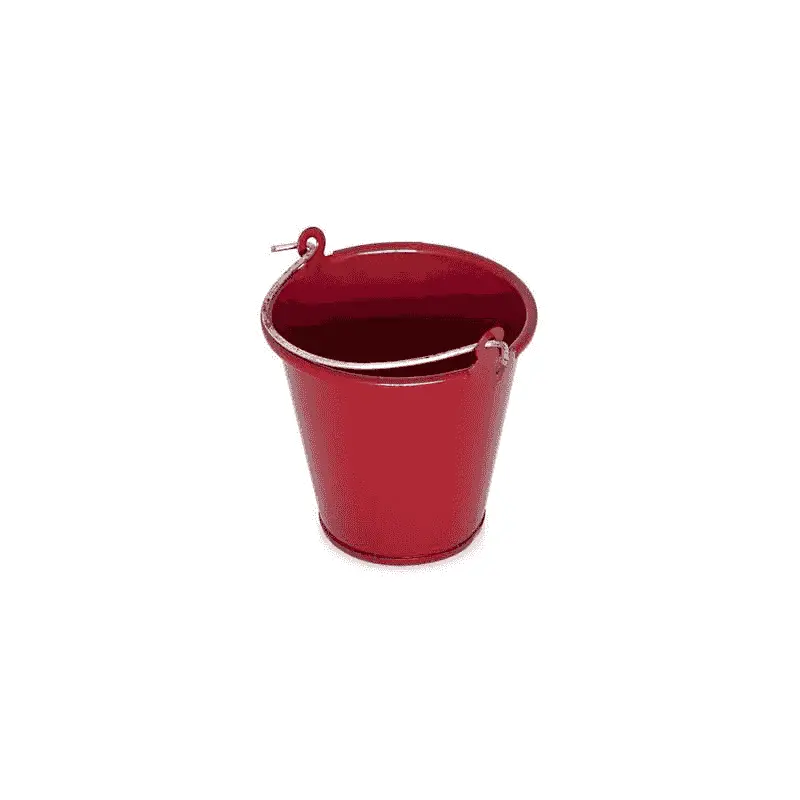 Cubo de Metal Rojo Crawler RC
