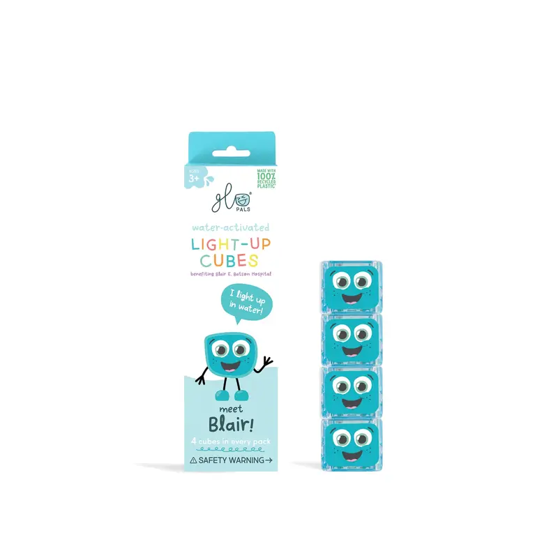 Cubos GloPals, juguetes sensorial activado por agua
