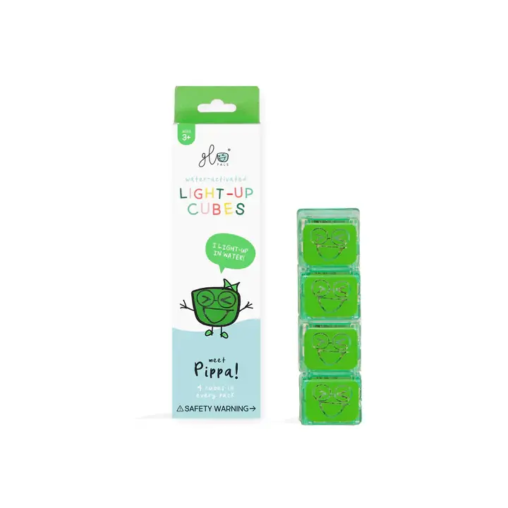 Cubos GloPals, juguetes sensorial activado por agua