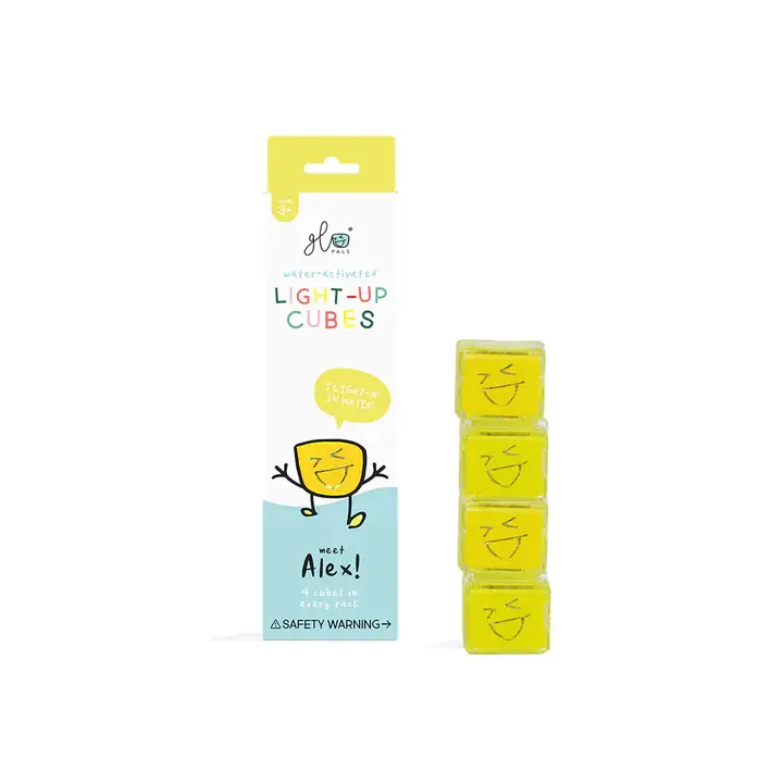 Cubos GloPals, juguetes sensorial activado por agua