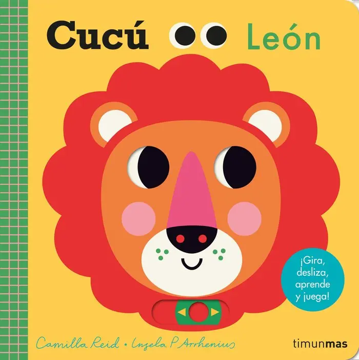 Cucú León ¡Gira, desliza, aprende y juega! - Timún Más Infantil