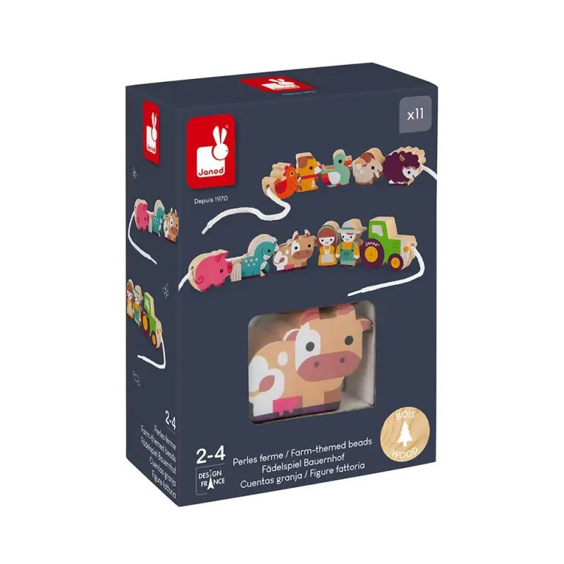 Cuentas de la Granja de Madera - Janod J05315