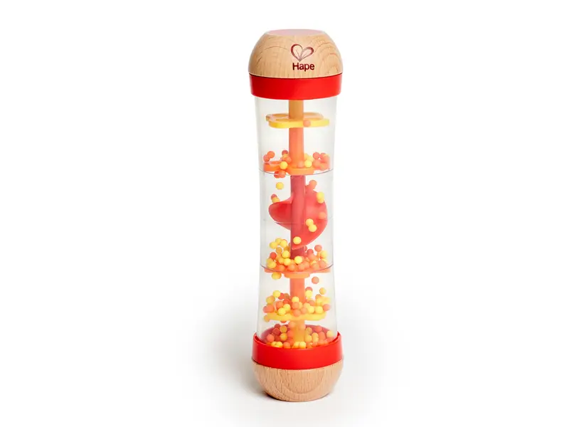 Cuentas y Gotas de Lluvia - Rojo