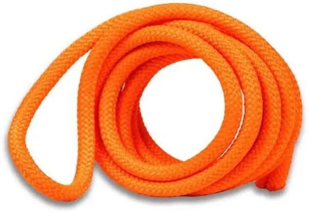 Cuerda competición gimnasia ritmica 3 metros fluor naranja - Amaya