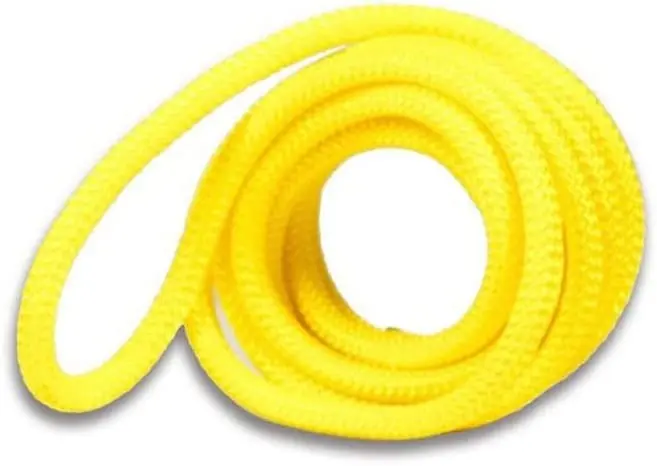 Cuerda Competición Gimnasia Rítmica 3m Fluor Amarillo Amaya Sport