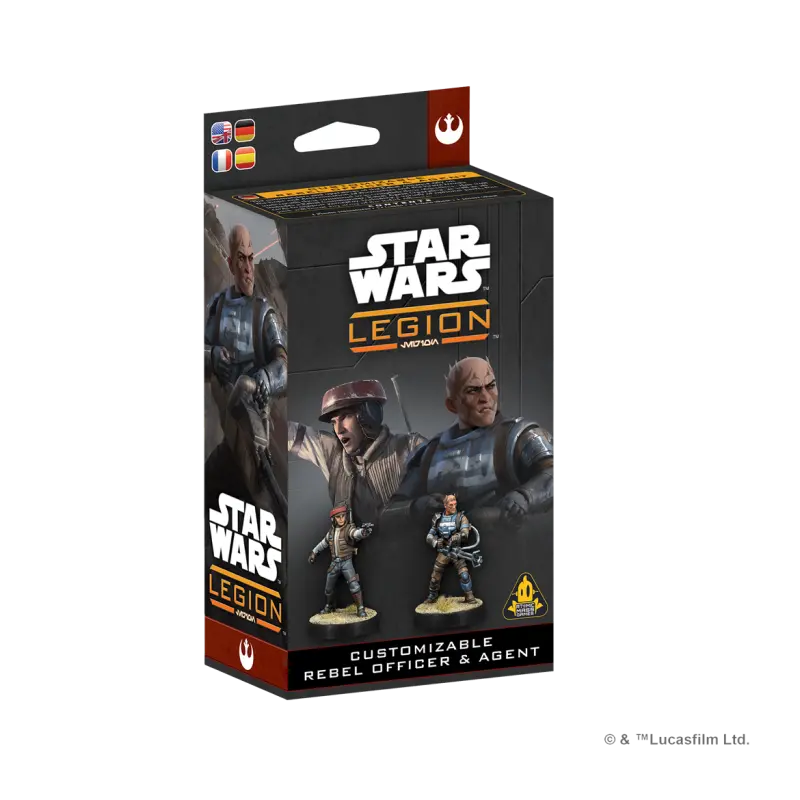 Customizable Rebel Officer & Agent