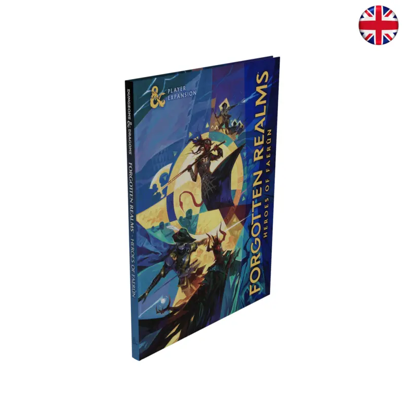 D&D Forgotten Realms - Heroes of Faerun (Alt Cover) (Inglés)