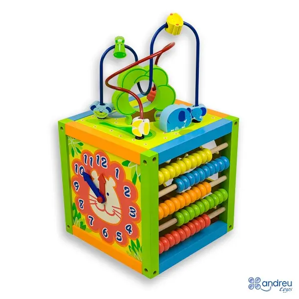 Dado 5 actividades mediano - andreu toys 16334