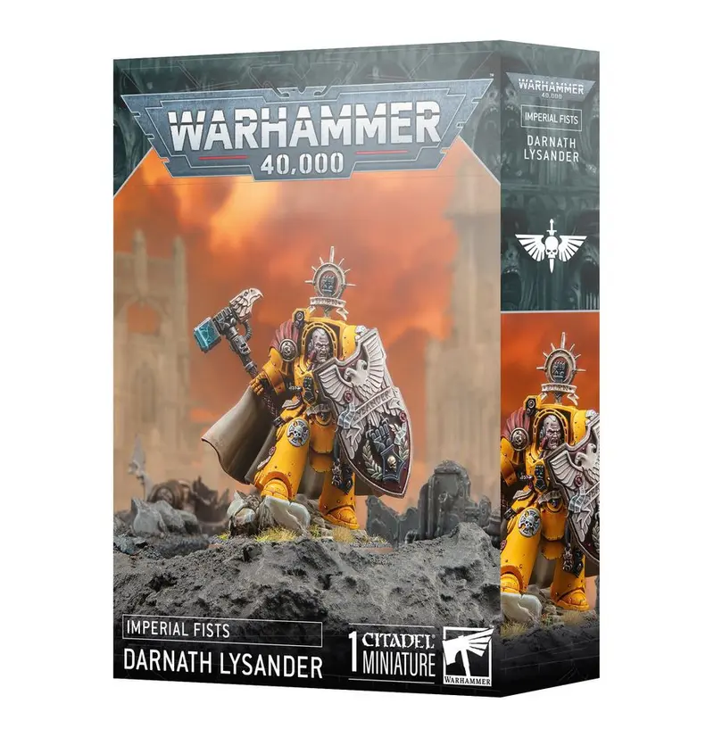 Darnath Lysander Imperial Fists Warhammer 40K | Miniatura de Modelismo 55-61