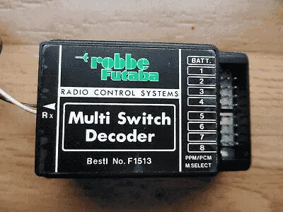 Decodificador Multi-Switch 8 Futaba