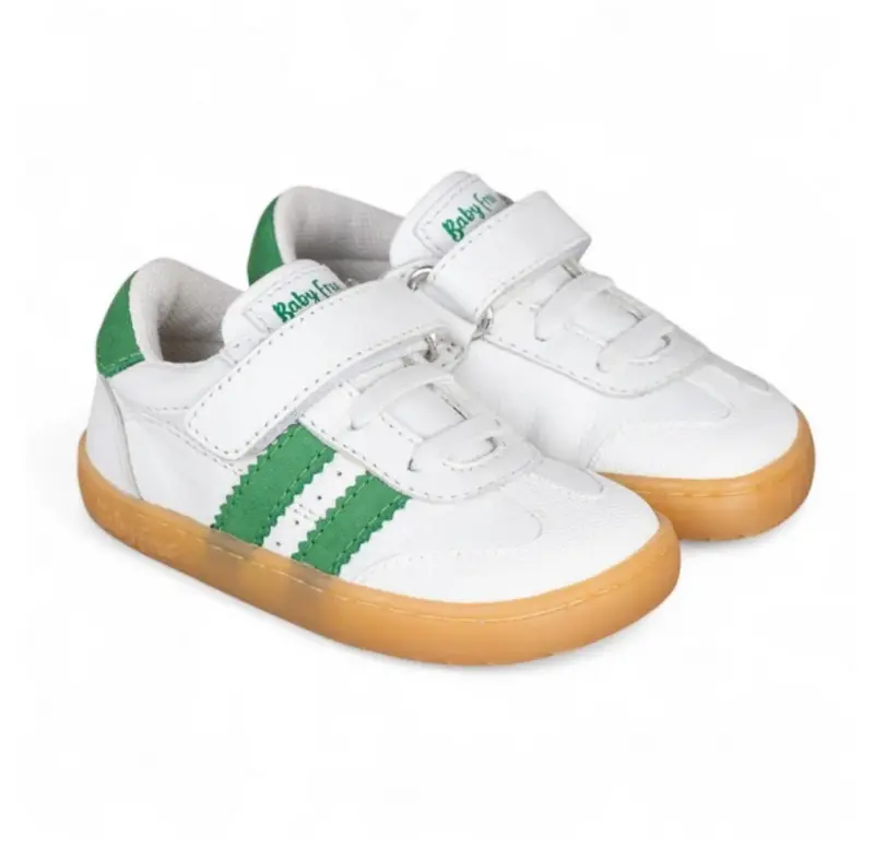 Deportiva Piel Blanco y Verde – Chetto