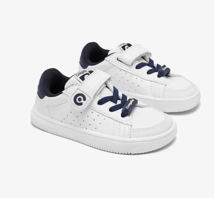 Deportivas Goflex Blanco y azul - Conguitos