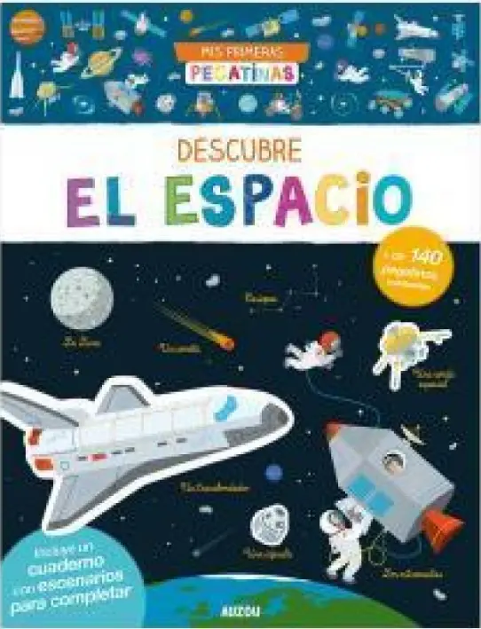 Descubre El Espacio- Mis primeras pegatinas - Auzou