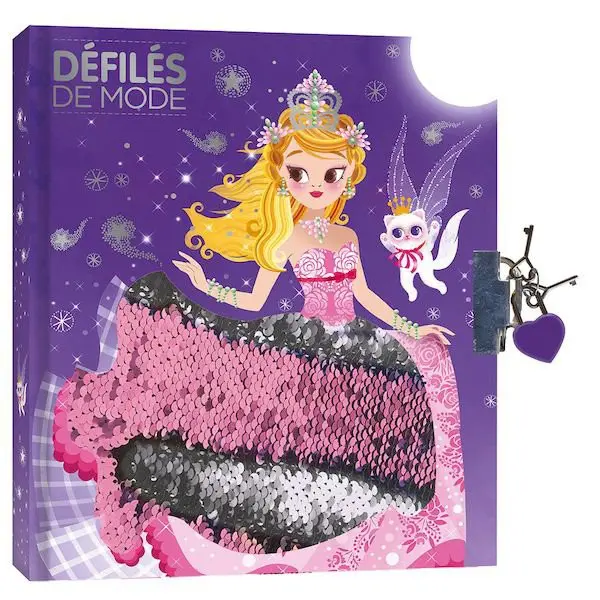 Diario secreto Princesas con lentejuelas reversibles - Janod