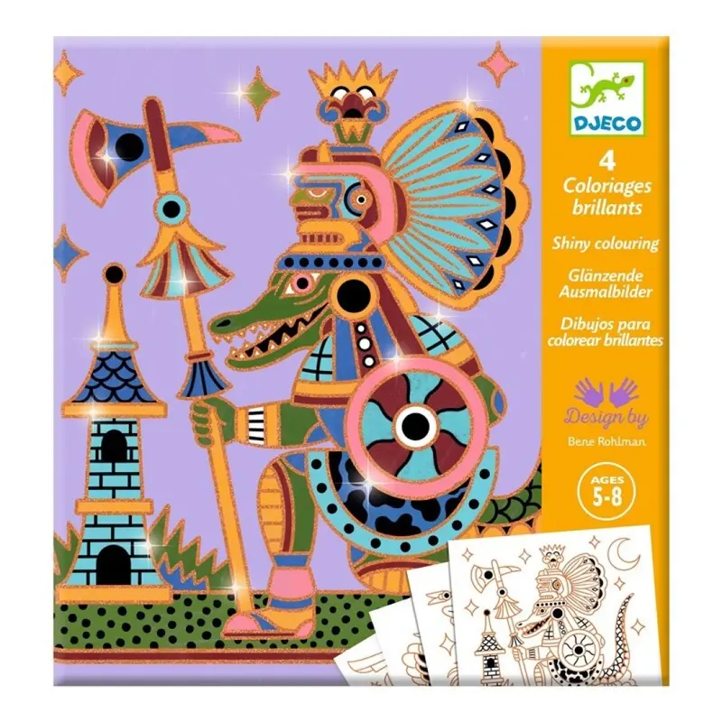 Dibujos para colorear brillantes