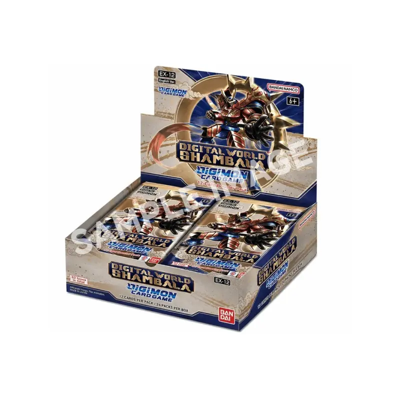 Digimon Card Game - Digital World Shambala Extra Booster Display EX12 (24 Packs)