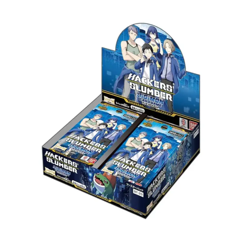 Digimon Card Game - Hackers’ Slumber Booster Display BT23 (24 Packs)
