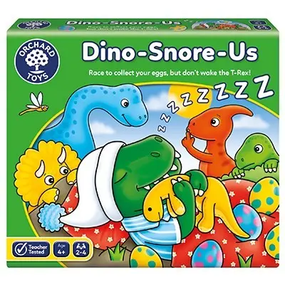 Dino-Snore-Us – Juego de Mesa de Dinosaurios Orchard Toys