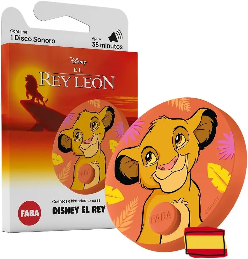 Disco Sonoro FABA - El Rey León Disney | Cuentacuentos Sin Pantallas +5 Años