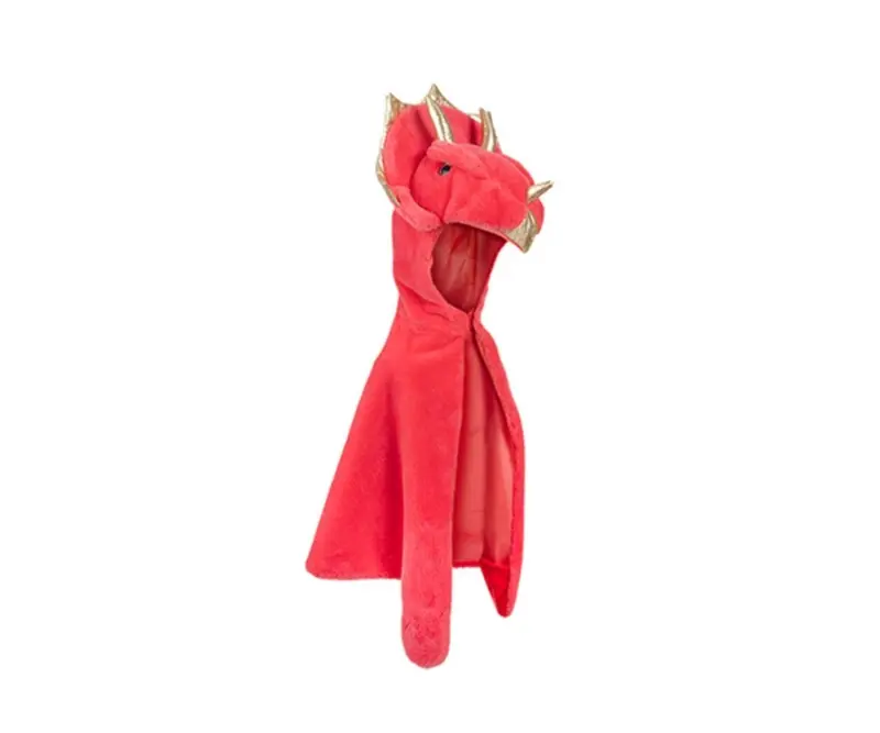 Disfraz Capa Suave Triceratops 2-3 años
