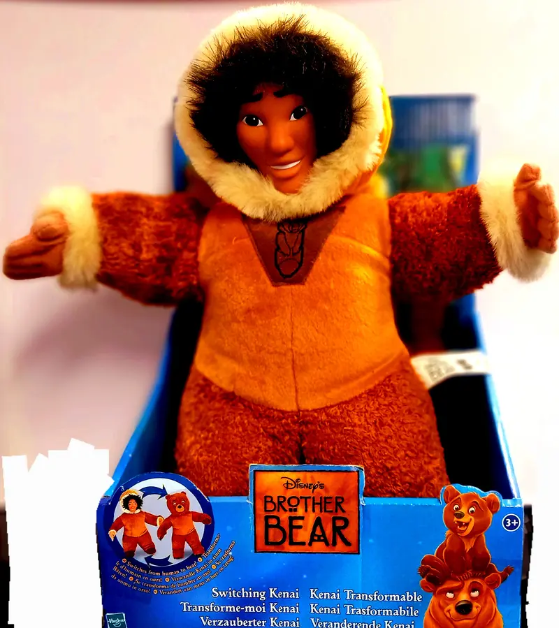 Disney, Brother Bear, Hermano Oso Peluche de Kenai Transformable - Hasbro 34927186