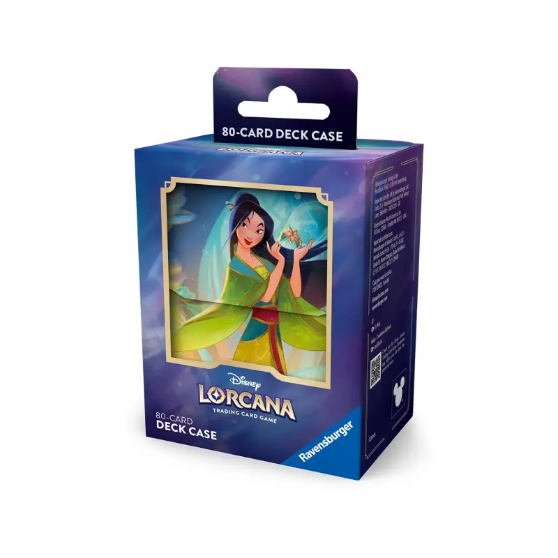 Disney Lorcana - Fabled - Mulan, Considerate Diplomat Deck Box