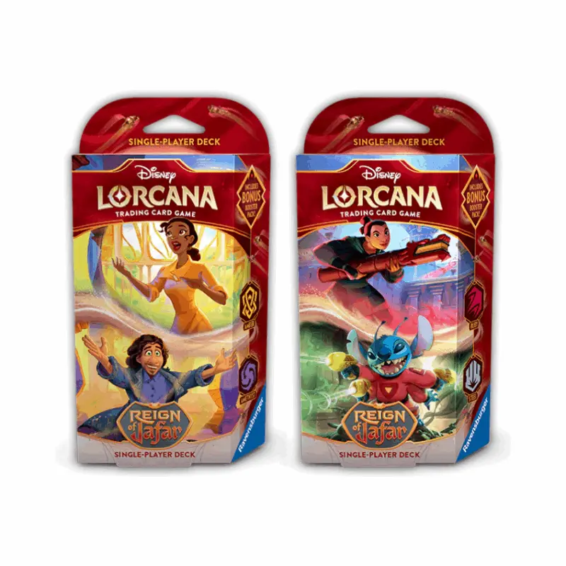 Disney Lorcana - Reign of Jafar - Mazos de Inicio (Inglés)