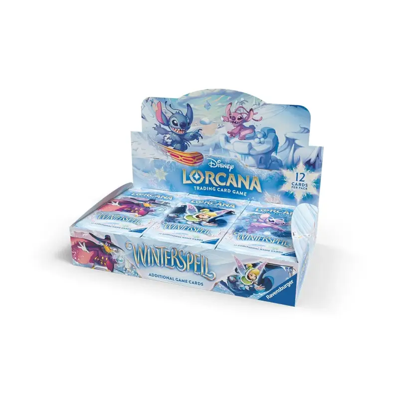 Disney Lorcana - Winterspell - Caja de sobres (24 packs) (Inglés)