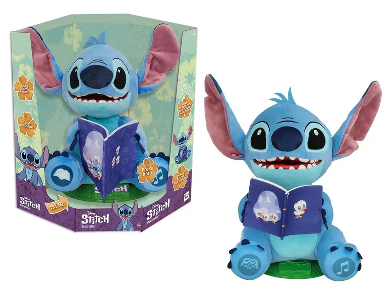 Disney, Stitch Storyteller Cuentacuentos - IMC Toys 490000